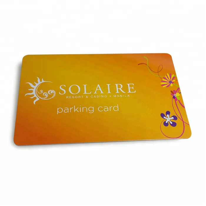 Custom printed rfid card HF 13.56MHz NXP MIFARE Plus EV1 card for sale