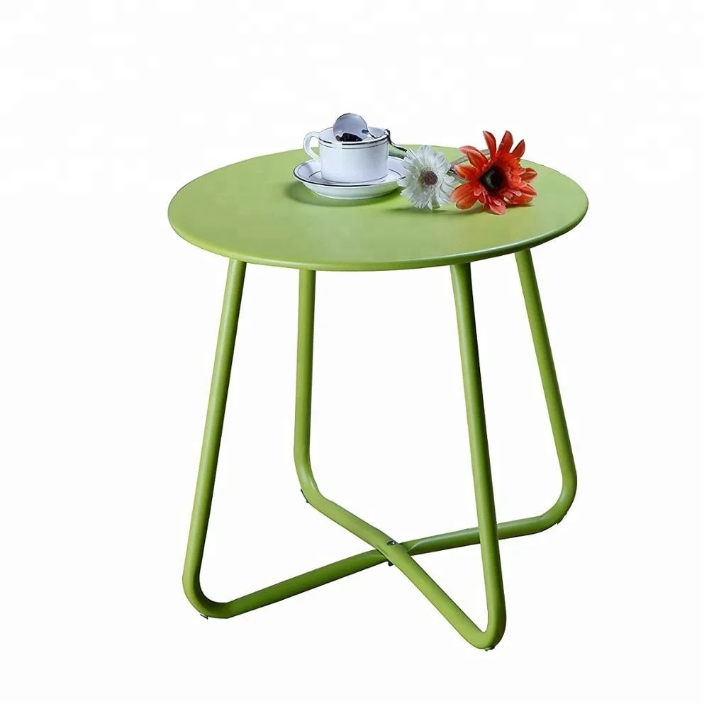 Cheap Wrought Iron Bed Side Table Tea Table