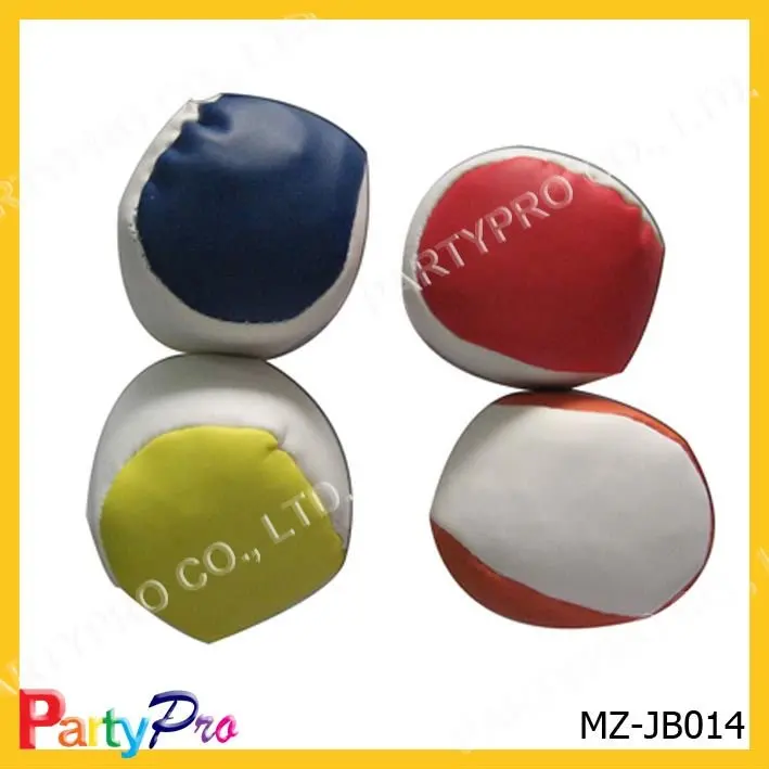 
2 panel hot sale hacky sack juggling ball 