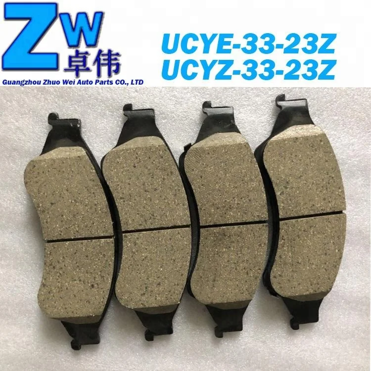 Auto Parts Car Brake Pads For  BT-50 / T6 2.2L UCYE-33-23Z UCYZ-33-23Z