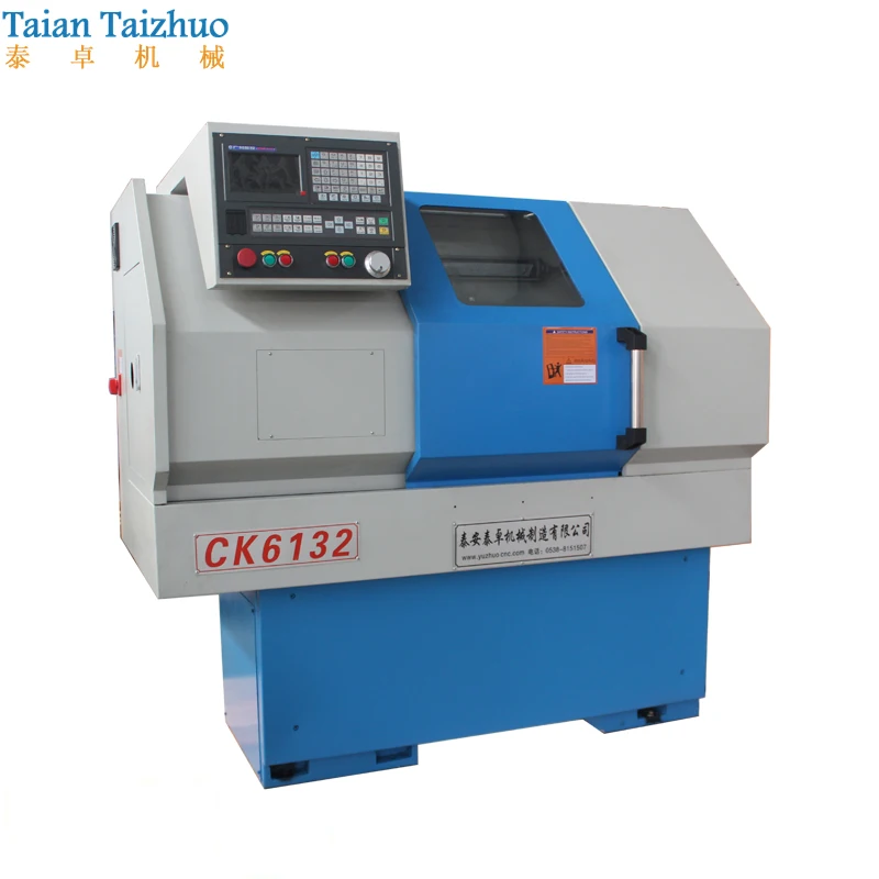 CK6132 High Quality Flat Bed Mini CNC Lathe Sales