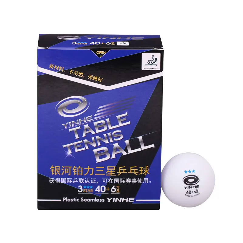 
YINHE 3 star table tennis ball D40+ seamless pingpong ball 