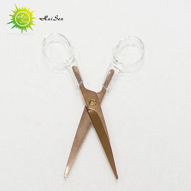Huisen chinese branded antique scissors,rose gold fancy creative paper scissors
