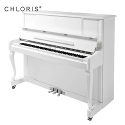 Chloris  Klavier White Upright Wooden Piano for kids 123 music keyboard instrument