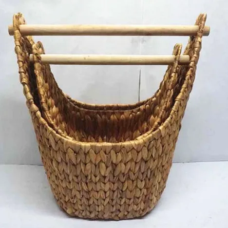 
wholesale special storage Water Hyacinth Basket Use for Home 