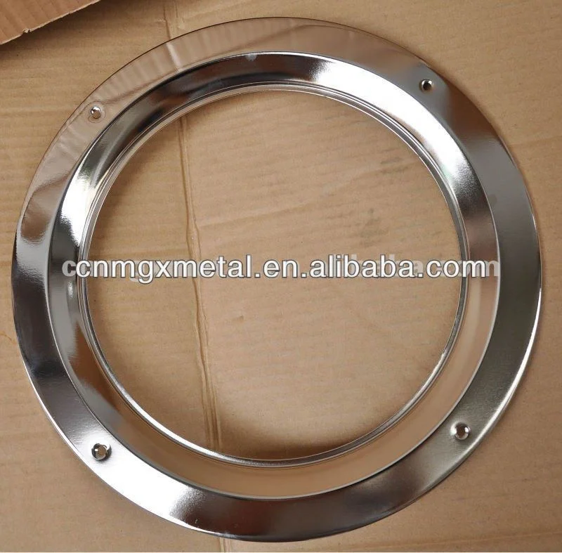 Customized Chrome Plated Steel Vision Panel Frame