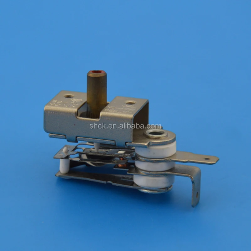 Electric oven bimetal thermostat