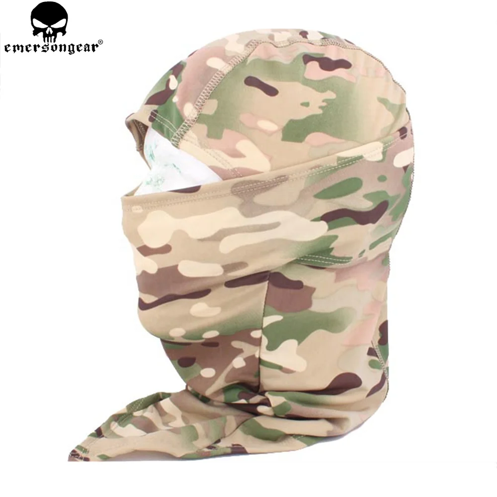 Emersongear Camo Combat Full Face Mask Tactical Protective Hunting CS Custom Sport Balaclava