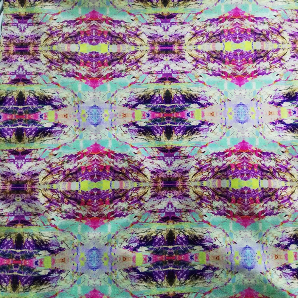 Latest Design Free Sample Bulk Sale 86% Polyester 14% Spandex fabric OEM Floral Printed Fabrics