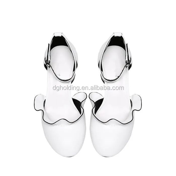 Women Bowknot Ankle Strappy Pumps Lolita Sweet High Heel Platform Shoes