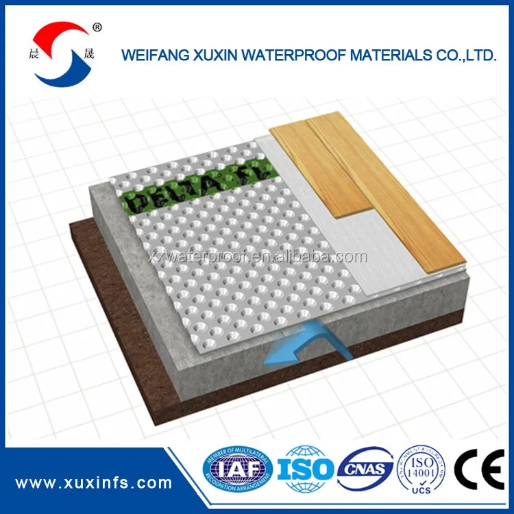 Cheap Dimple Waterproof Drainage Board For Green Roof