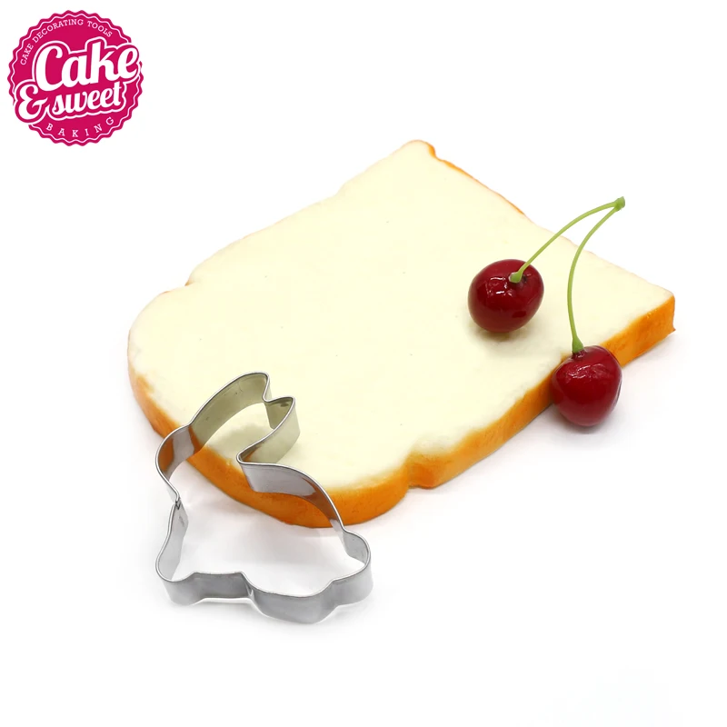 Bulk stainless steel cutter rabbit shape cookie cutter