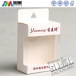 Full Color Printing Cardboard Paper Packaging Display Box with Tearing Line at Retail Counter POP up Custom Logo