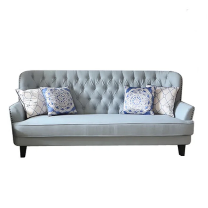 Manufacturer new design Upholstered Velvet Tufted antique Sectional Sofa