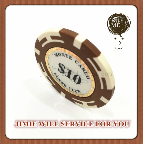 Цветная глина чипсы Монте Карло для покера