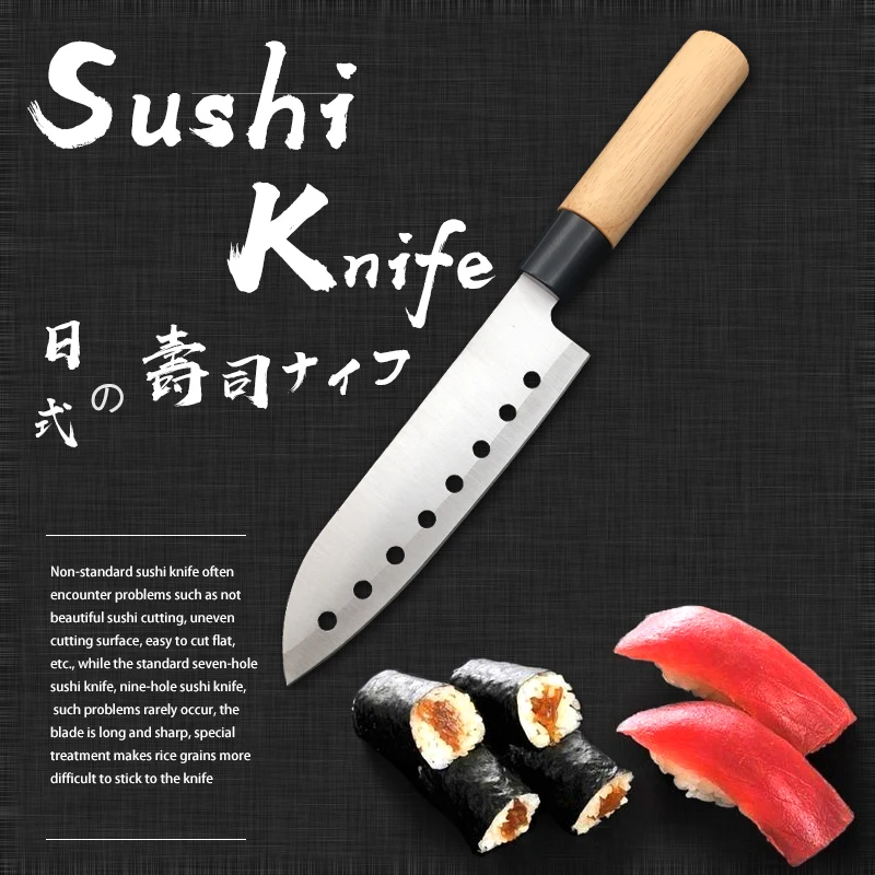 
Professional Santoku Knife High Quality Sashimi Knife Japanese kitchen Knife 