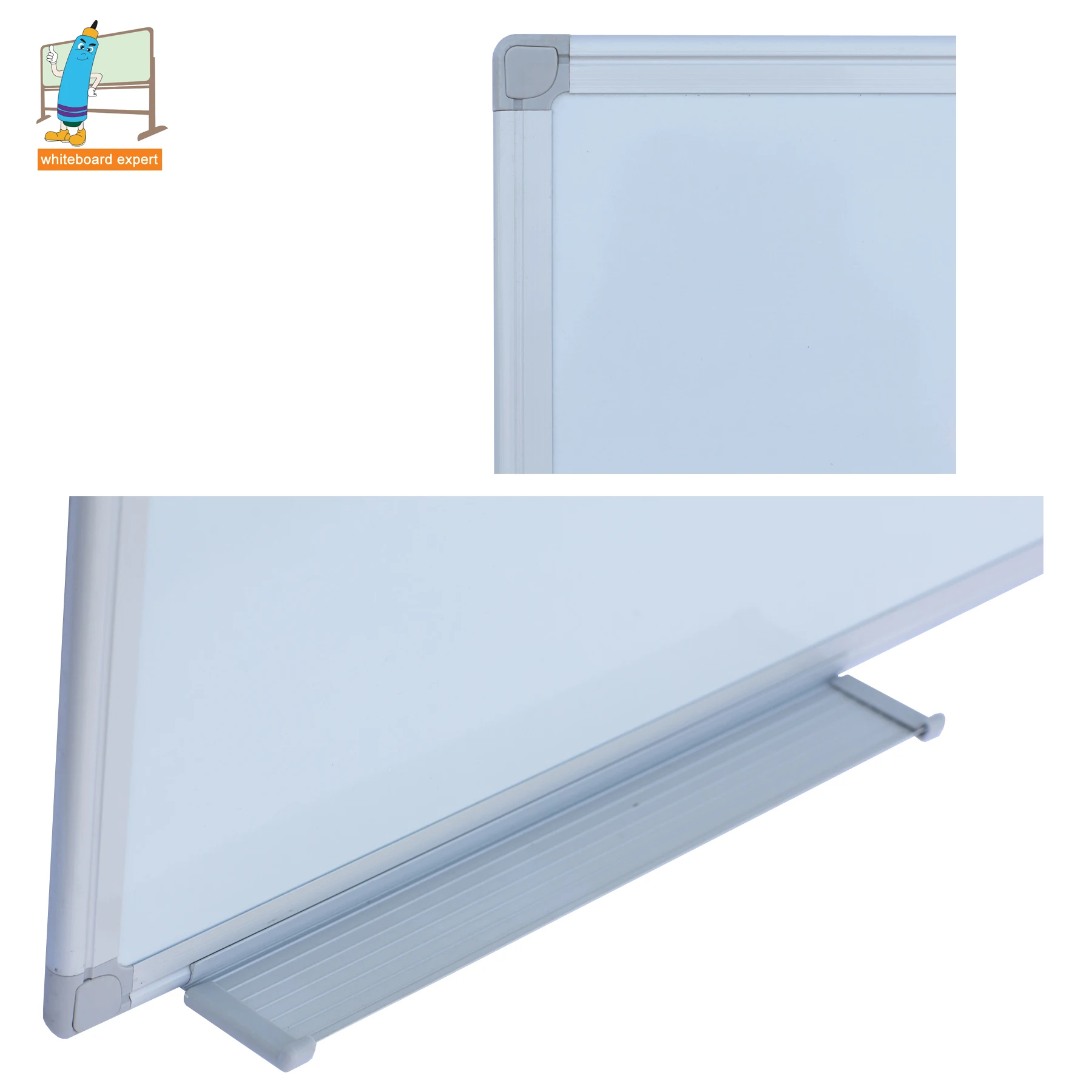 long life sole agency porcelain steel white board for classroom magnetic, porcelain steel whiteboard