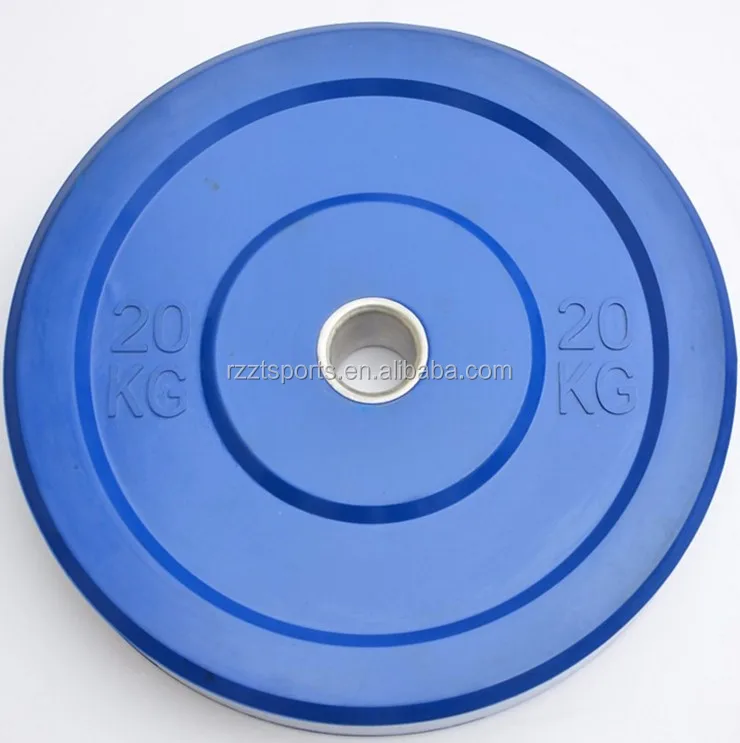 commercial gym barbell bumper weight set with bar