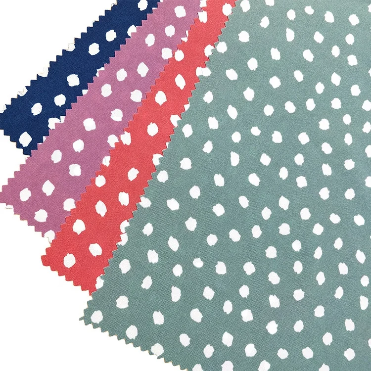 Китай горячей продажи из эластичной ткани с принтом; 4 Way Stretch ткань для платья