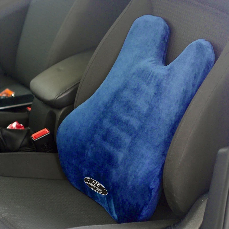 
2019 New Invention Memory Foam Back Support Bus Driver Seat Cushion For Car Office Chair Back Pain Relive 