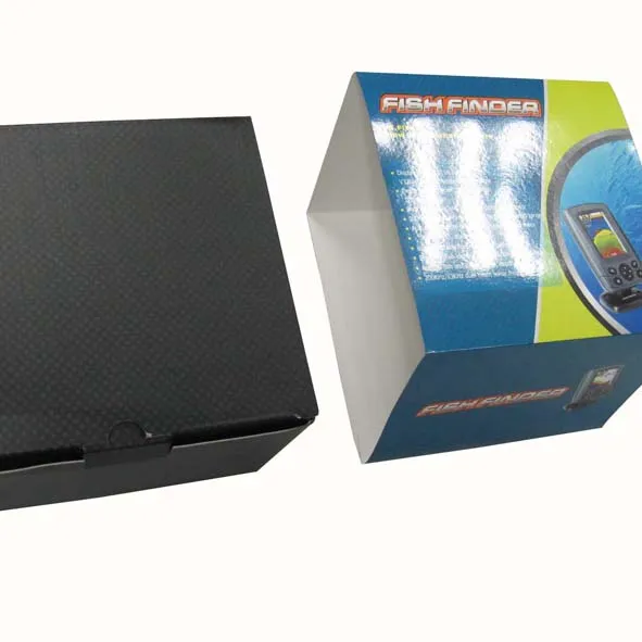 
depth sounder depth finder sonar detector color fish finder and fish detector for boat using 