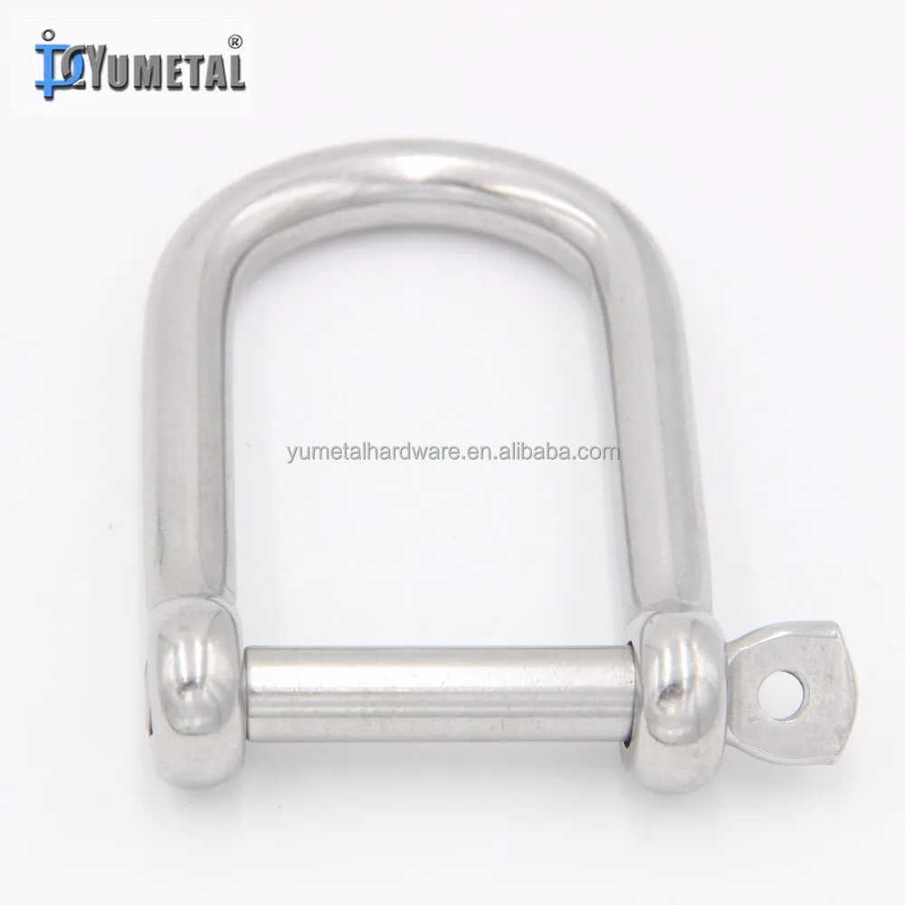 Stainless Steel304/316 European Type D Shackle In Fully Stock