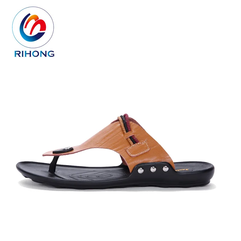 China Factory low price fake leather men arabic style slipper