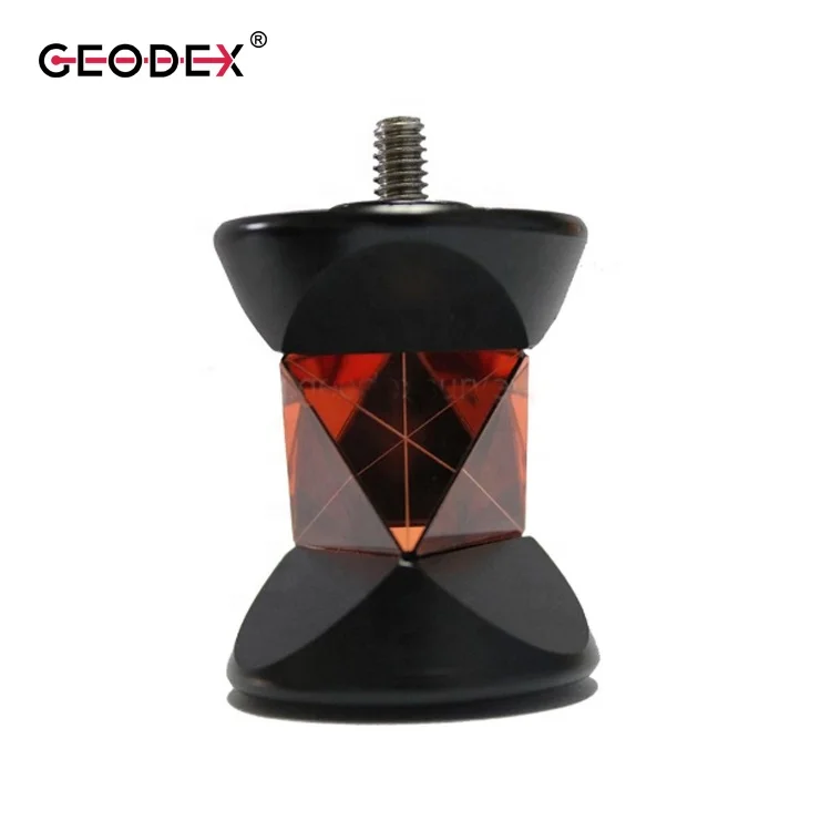360 Degree Surveying Prism Reflector with 4x mini poles for robotic total station bridge & tunnel monitoring surveying