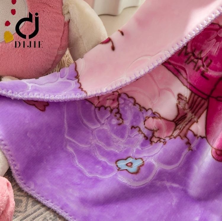 Shaoxing textile factory cheap 2 ply korean mink blanket suppliers in india