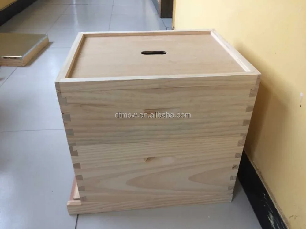 10 Frame Two Layer honey Bee box hive of China