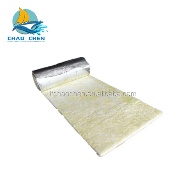 Asia Using Building Glass Wool/Fiber Glass Wool Insulation/Glasswool Roll Roof Thermal Construction Materials