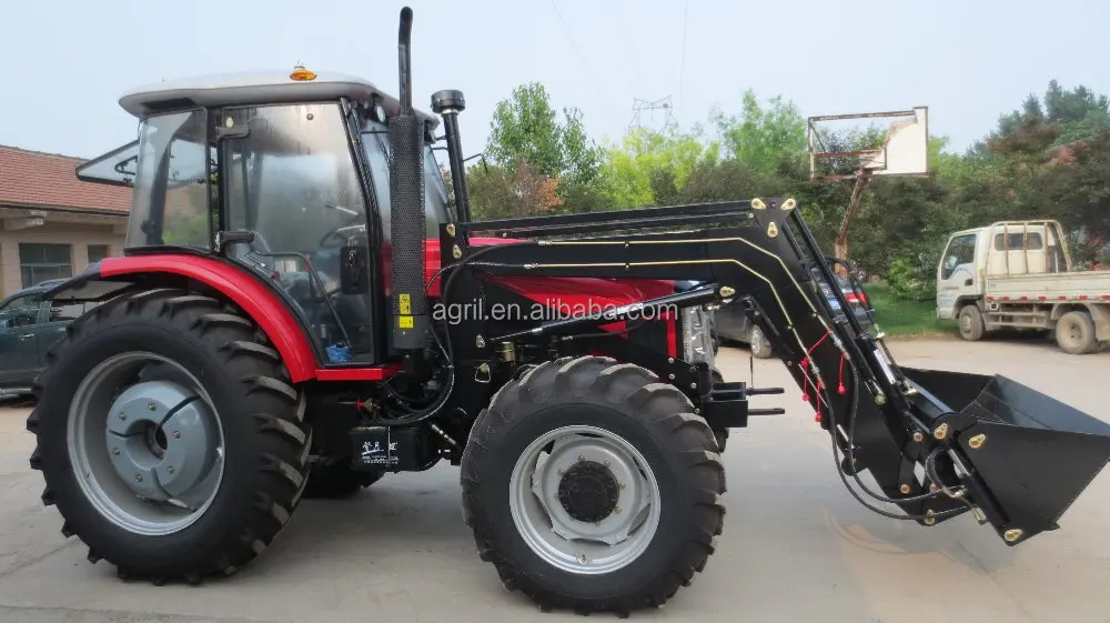 new design hot sail farm tractor 704,70Hp,4WD. 804 ,80Hp 4 WD with air coditioner and front end loader, use YTO,DEUTZ, engine