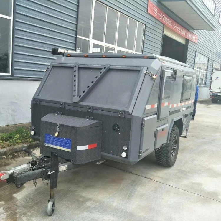 
High quality off road camping trailer with outside kitchen 