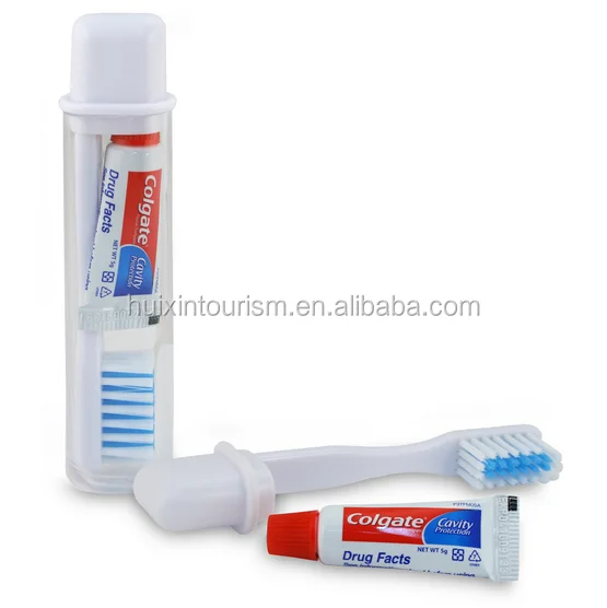 
disposable and portable hygiene travel toothbrush 