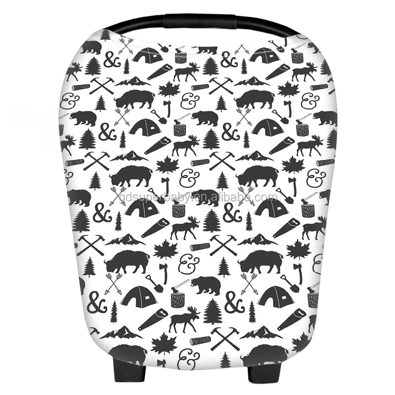 Stretchy 4-in-1 Nursing Breastfeeding Cover Scarf Factory Directly Sales