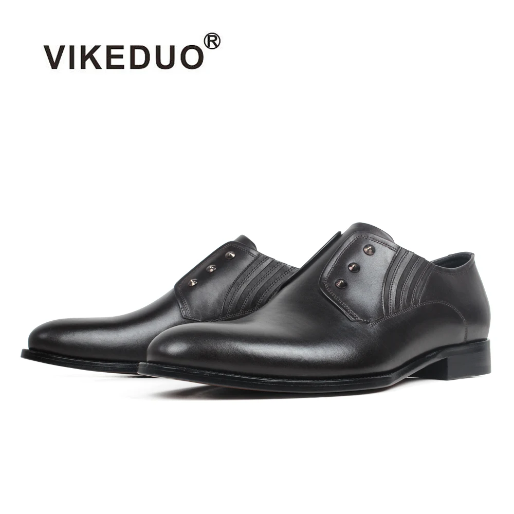 Vikeduo ручная работа 2020, Миланская неделя моды, Азиатский уличный стиль, Европейская мода, кожаная Дизайнерская обувь