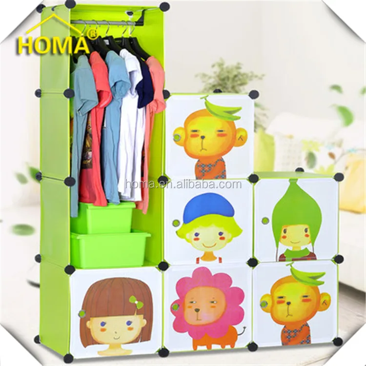 Wholesale diy children wardrobe closet