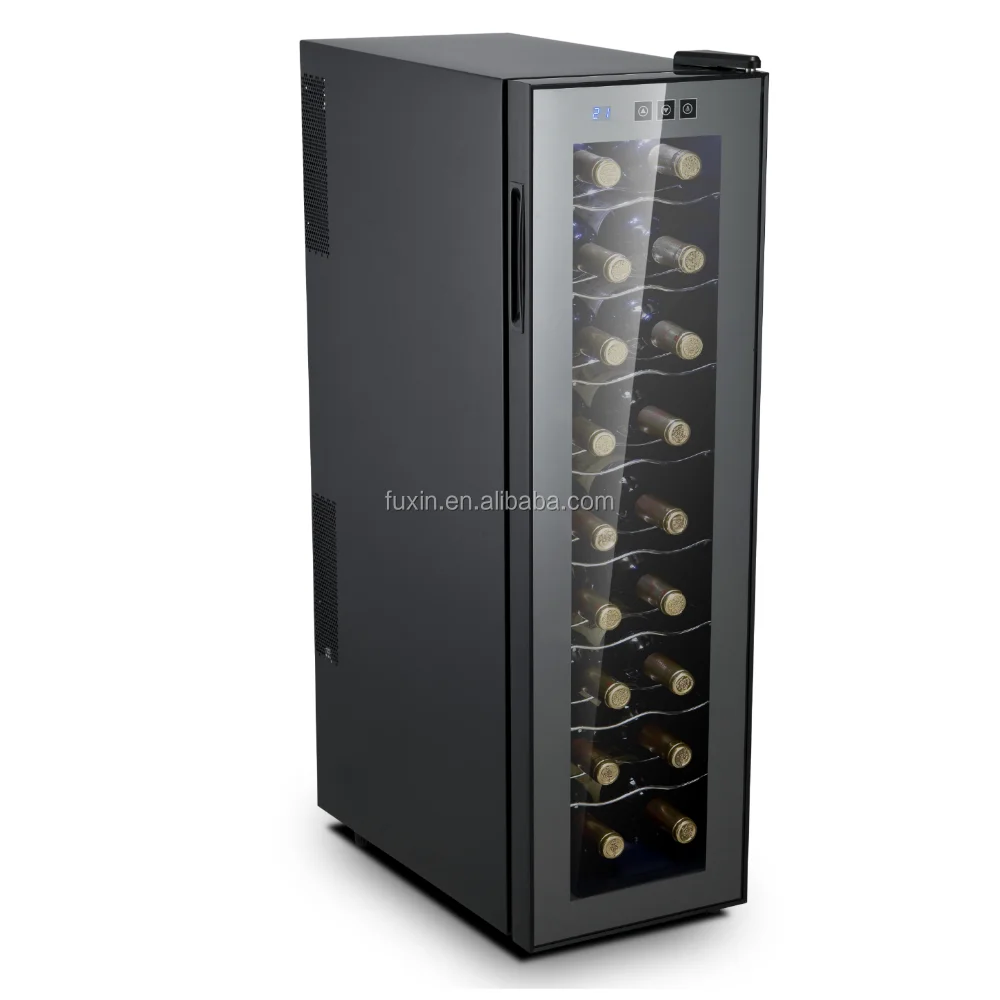 FUXIN:JC-53AFW. Electronic Wine Cabinet, glass door wine cooler