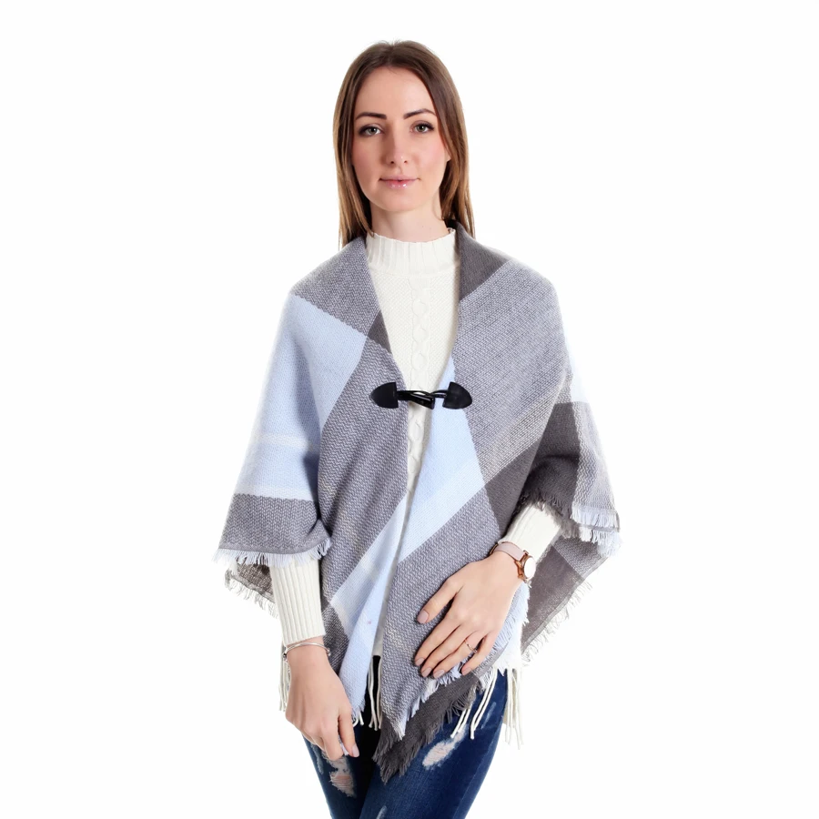 Fashion Winter Warm Cotton Shawl Scarf For Women