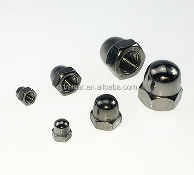 Нержавеющая сталь DIN 1587 GB923 шестиугольник dom Колпачковая гайка желудь с подъёмом