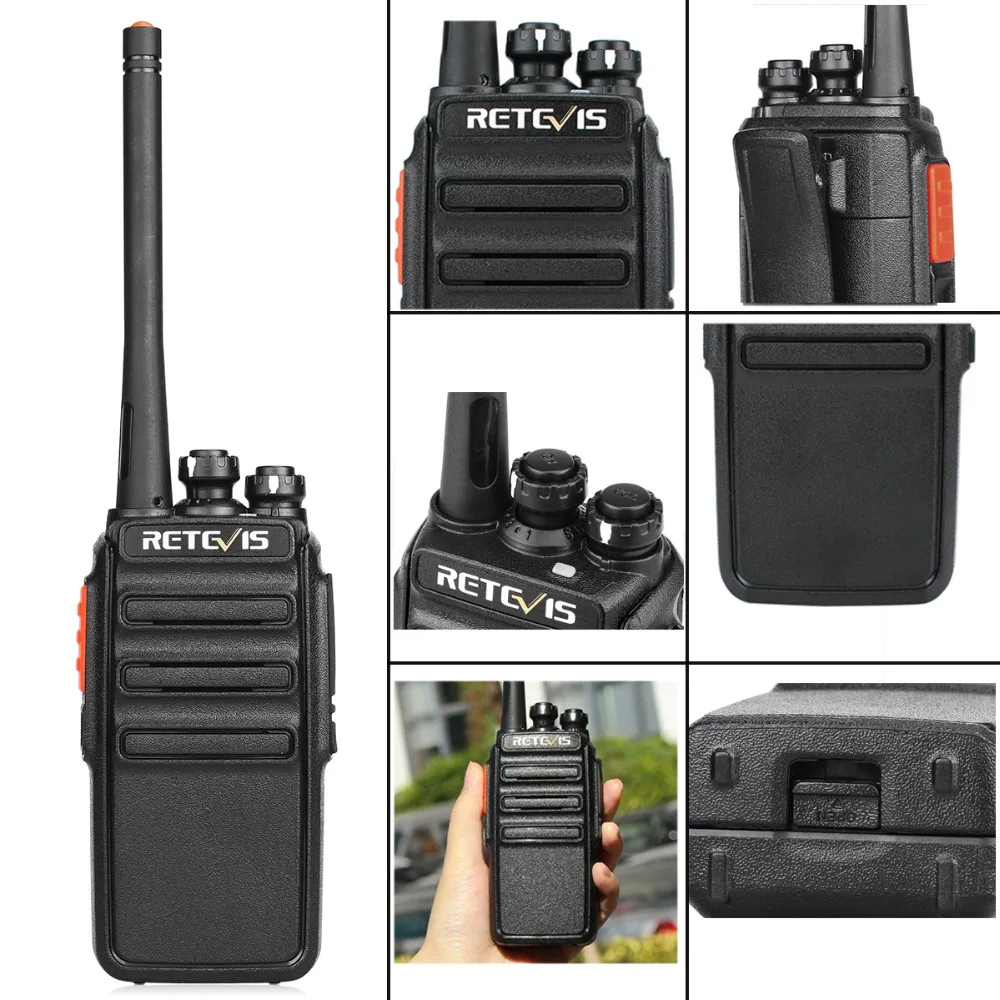 6 шт Retevis RT24 PMR446 иди и болтай Walkie Talkie “иди безлицензионных большой дальности для 16ти-канального видеорегистратора VOX портативная приёмопередаточная радиоустановка с 6-way быстрое зарядное устройство