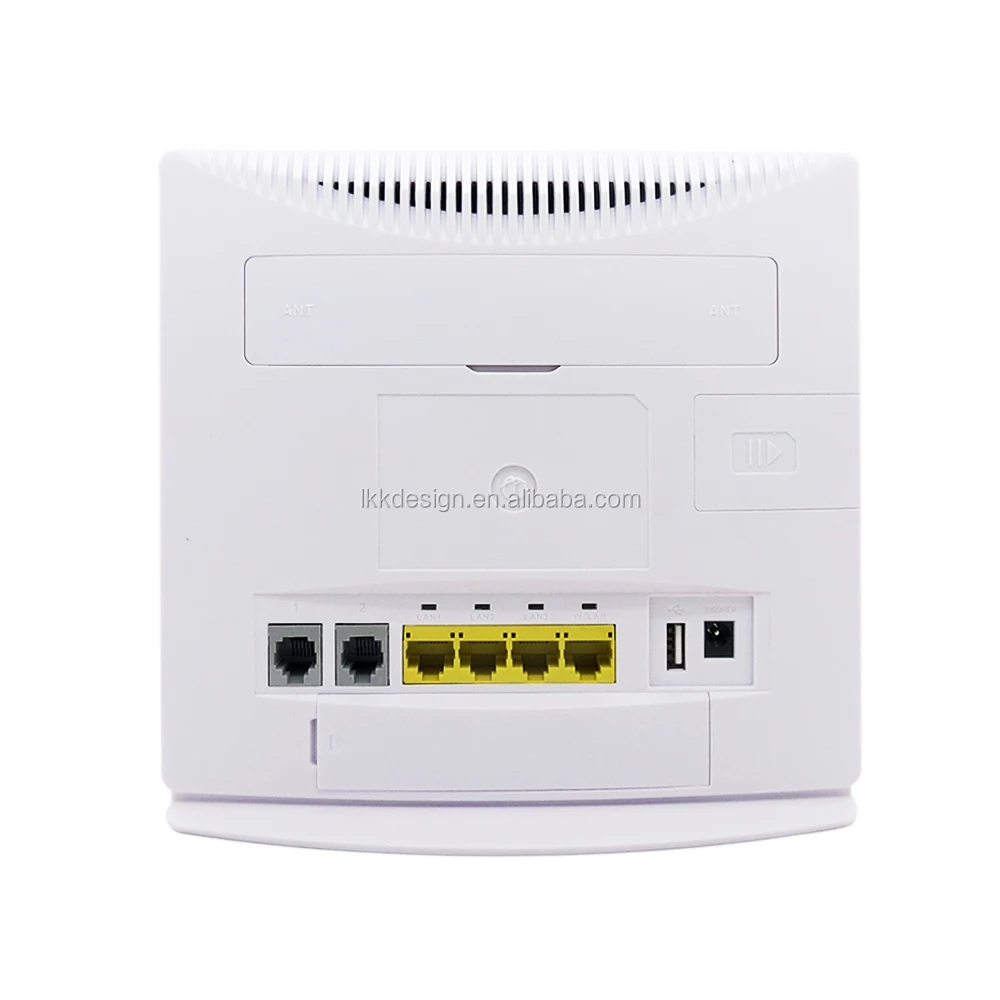 
4G LTE VOIP RJ11 Indoor Wifi Router Wireless IDU Battery Home Router B42 B43 