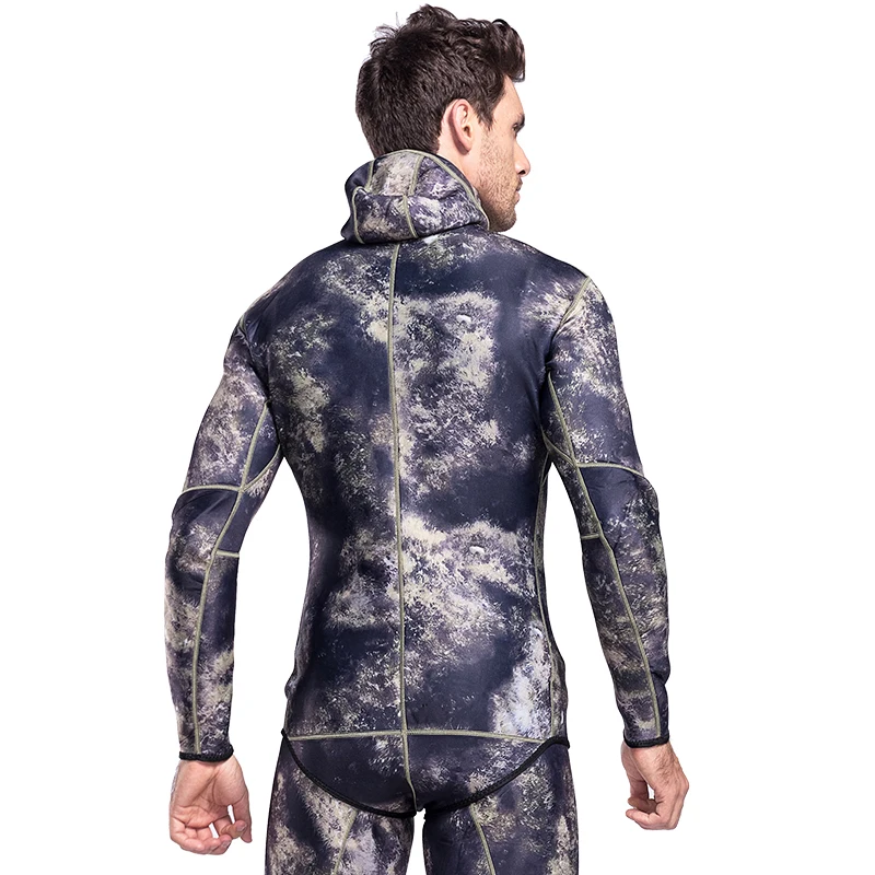 Wholesale custom made 3mm neoprene men fullbody lifurious surfing spearfishing wetsuits