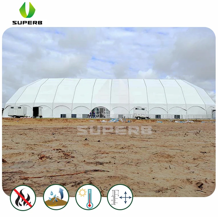 Large Outdoor Igloo Geodesic Dome Tent Waterproof and Fireproof with PVC Coated Aluminium and Steel Frame for Garden Use