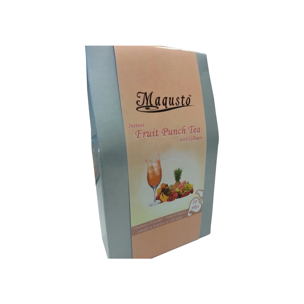 Top Selling Premium Instant Black Currant Fruit Tea with Collagen for Beauty Skin