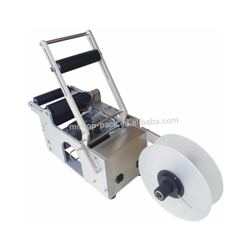 
Semi Automatic Round Bottle Labeling Machine For PET/Glass Bottle 