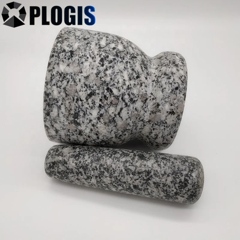 
Wholesale and Retail Granite Stone Mortar and pestle Set for Kitchen 