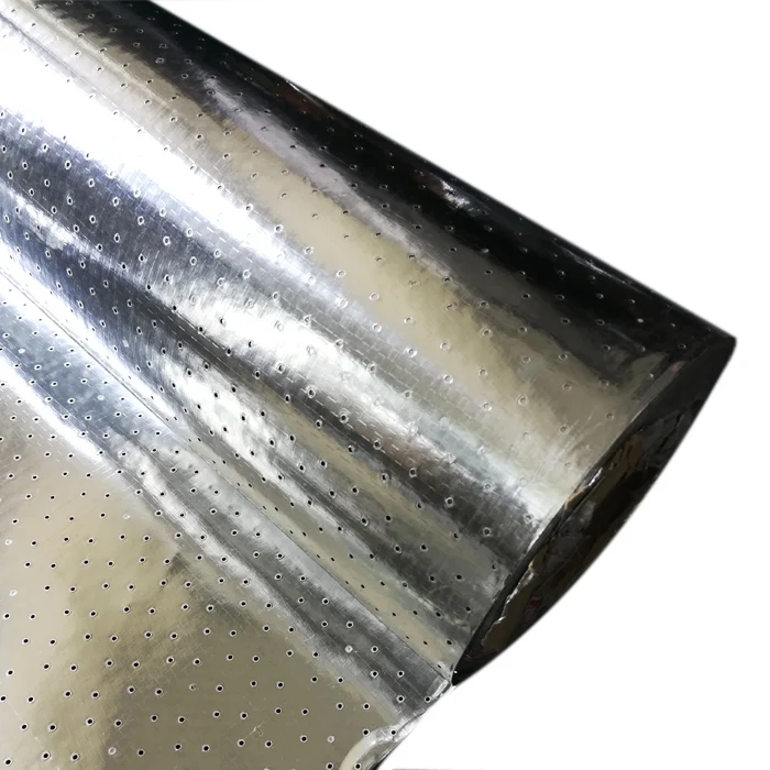 Cloth Laminated Reflective Woven Foil Factory Aluminum Radiant Barrier Woven Fabric Customized Contemporary Aluminum Film CN;ZHE