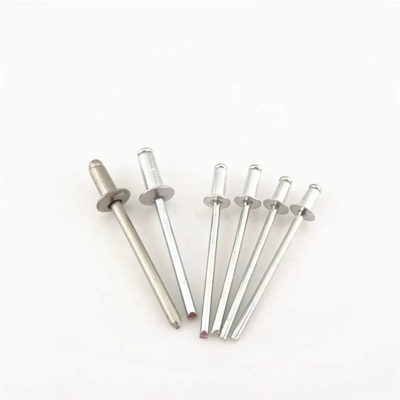 GB/T12617 flush head break mandrel blind rivet aluminium steel rivet pin aluminium rivets