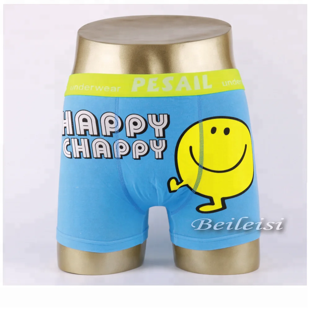 
Banana printed boys cartoon underwear boxer short 